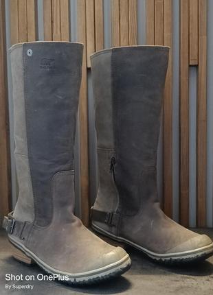Жіночі водонепроникні черевики sorel slimboot , нові , розмір 38 , 24 см2 фото
