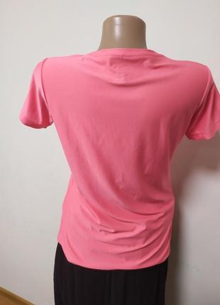 Рожева спортивна футболка asics s m l5 фото