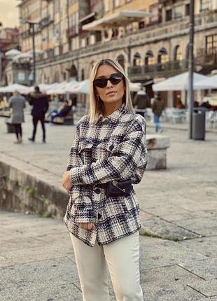 Рубашка оверсайз куртка