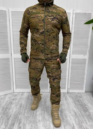 Тактичний костюм мультикам softshell зима🥶💯