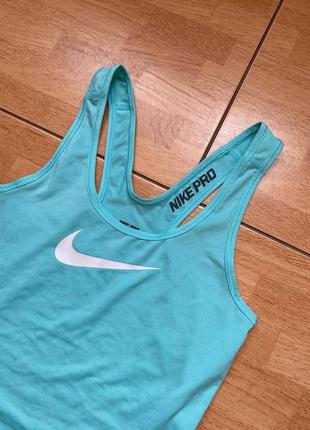 Nike pro tank спортивная майка2 фото