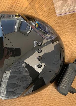 Лампа для манікюру sun-1 48вт, чорна, набір для початківця