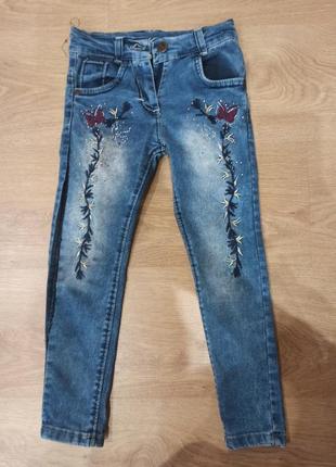 Джинсы на девочку
