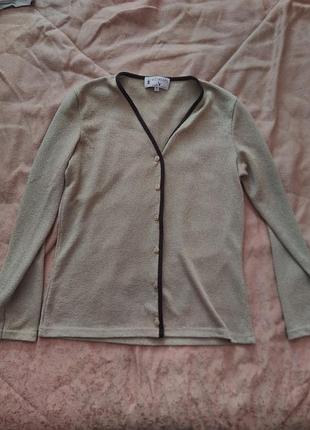 Кофта бежевая кардиган