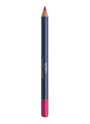 Олівець для губ aden №40 brink pink аден матовий до помади відтінок 12 номер