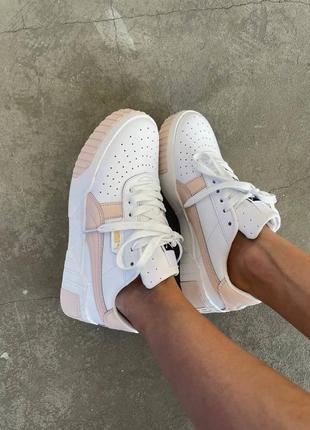 Жіночі кросівки  puma cali white / pink 2.0 женские кроссовки пума