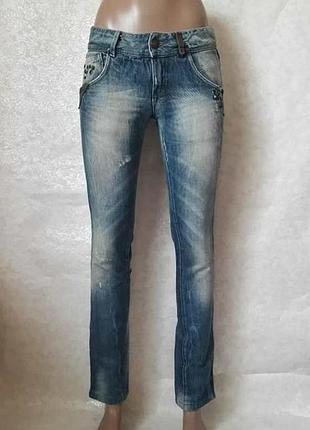 Якісні фірмові denim co оригінальні фірмові джинси узкачи, розмір 25