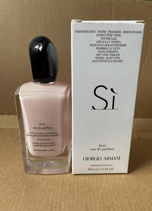 Giorgio armani si fiori парфюмированная вода, 100ml2 фото