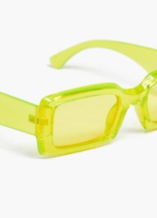 Сонцезахисні окуляри жовті cropp