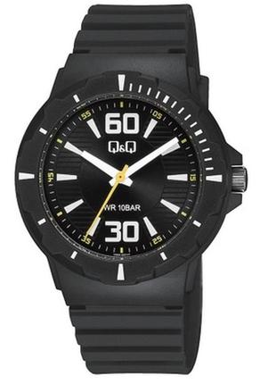 Оригінальний, чоловічий годинник q&q v02a-007vy