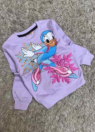 Світшот утеплений на дівчинку