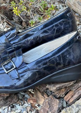 Vitaform германия кожаные мокасины слипоны туфли женские 40р.
