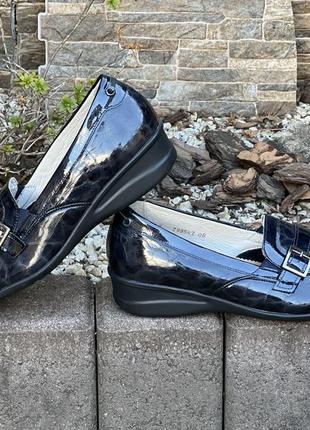 Vitaform германия кожаные мокасины слипоны туфли женские 40р.