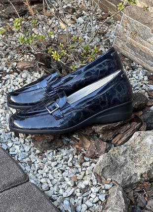 Vitaform германия кожаные мокасины слипоны туфли женские 40р.