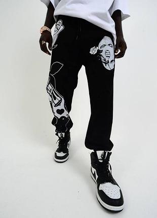 Спортивні штани з топовими принтами