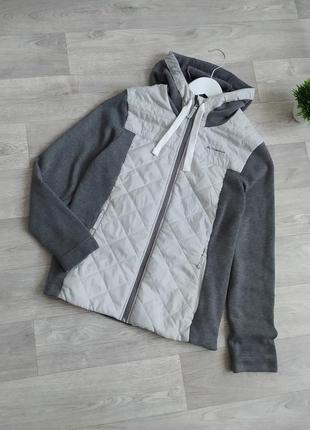 Куртка светр сіра quechua