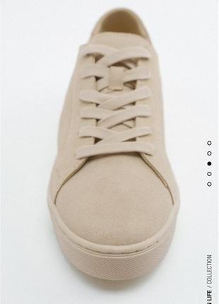 Шкіряні кеди zara