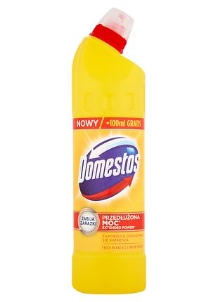 Чистящий засіб domestos 
жовтий . оригінал