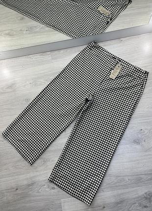 Штаны в клетку m&s 7