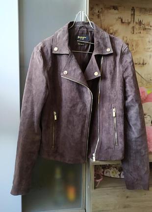 Стильная куртка/косуха из натуральной кожи3 фото