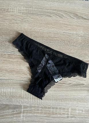 Чорні еротичні трусики intimissimi s