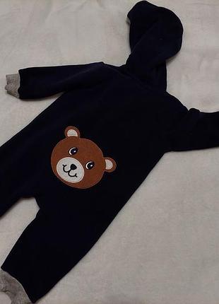 Флісовий ромпер сліп 0-3 міс