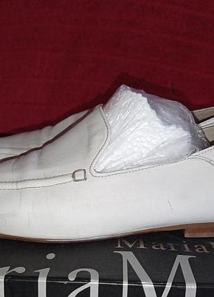 Фирменные туфли mango, натуральная кожа, стклька  кожа 26,5см