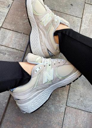 Жіночі кросівки new balance 2002r light aluminum / женские кроссовки нью беленс