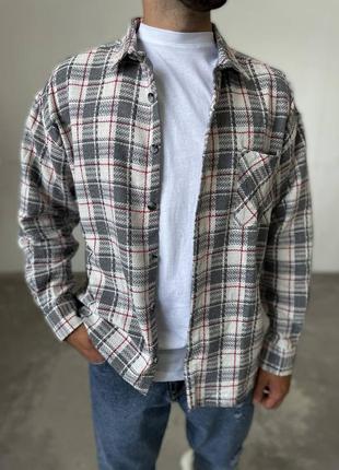 Рубашка байковая оверсайз топ качества 🔝🔥