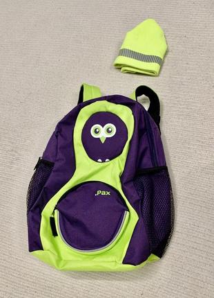 Замечательный детский рюкзак 🎒с мягкими лямками ‘сова’ рах (германия)