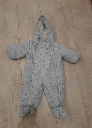 Красивий демисезонний комбинезон