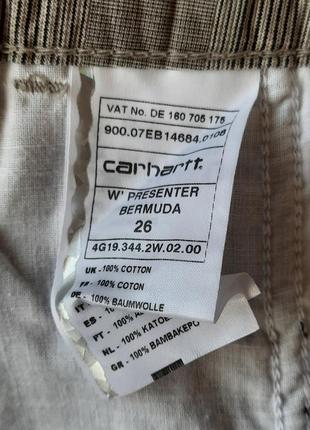Новые мужские шорты carhartt presenter bermuda4 фото