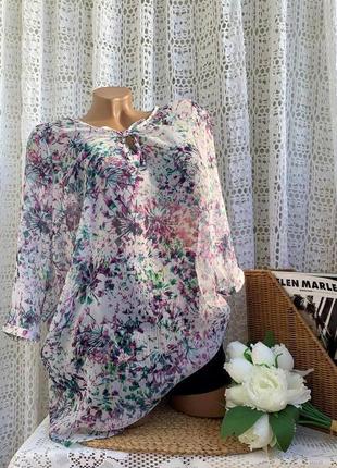 14/44/l-xl красива фірмова блуза блузка для стильної леді street one