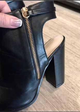 💜модные туфельки ,на толстом каблучке.💜37-37,5-389 фото