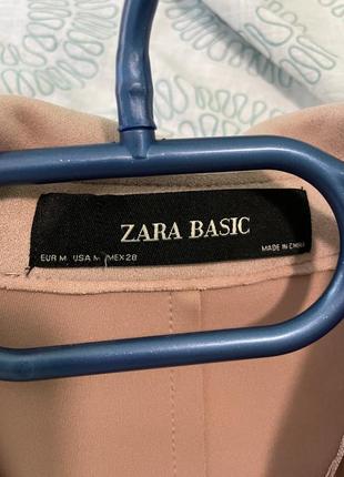 Плащ zara под замшу3 фото