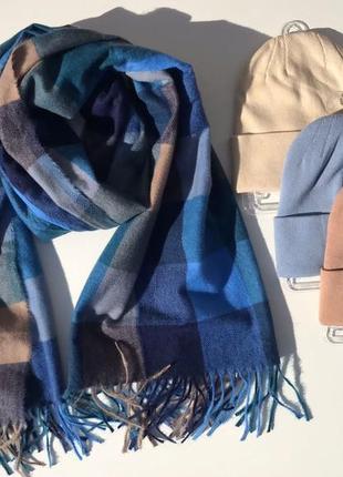 🤎теплий кашеміровий  шарф /палантин 🍁