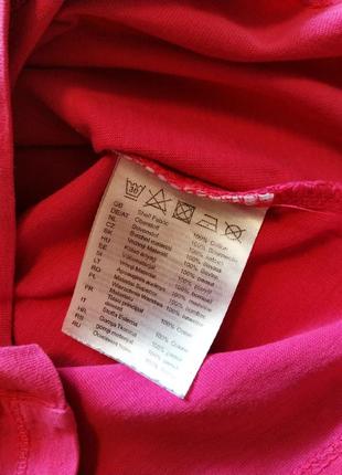 Рожева тоненька кофточка,лонгслів в сердечка для дівчинки 4-5 років5 фото