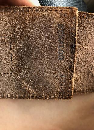 Стильный кожаный ремень пояс bekaloo, france3 фото