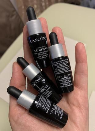 Вдосконалена сиворотка - активавтор  молодості шкіри lancome advanced genifique youth activating concentrate 7 мл2 фото