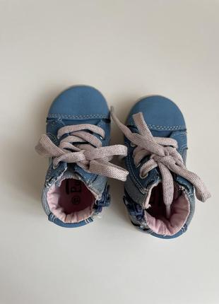 Чобітки для дівчинки, ботинки демі5 фото