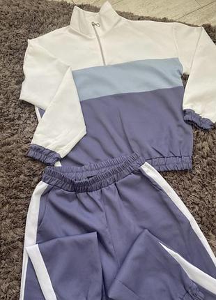 Фиолетовый костюм лиловый костюм в стиле zara