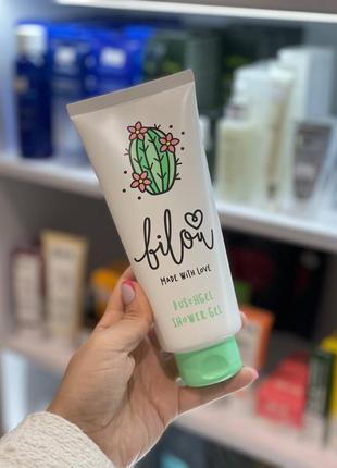 Гель для душу з ароматом квітів кактуса bilou shower gel bloomy cactus 200 мл