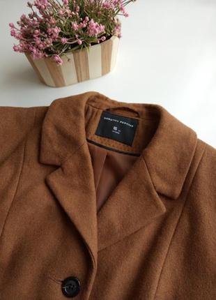 Качественное стильное пальто-кардиган с рукавом 3/4 с содержанием шерсти4 фото