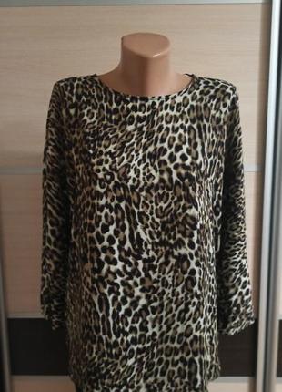 Блуза в анімалістичний принт primark
