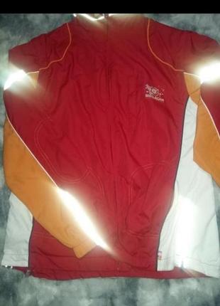 Спортивная куртка/жилет 2в1 ветровка со светоотражателями8 фото