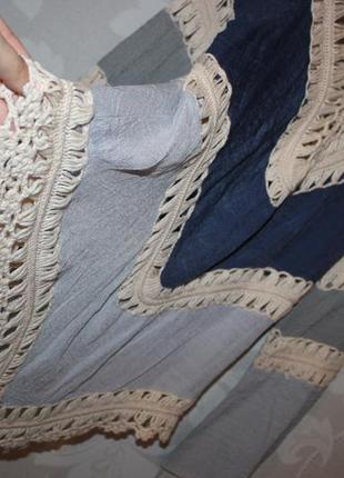 Шикарная  блуза этно стиль3 фото