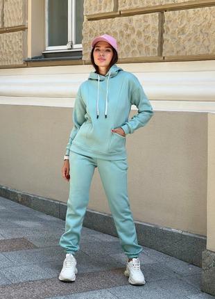 Костюм спортивный трëхнитка на флисе