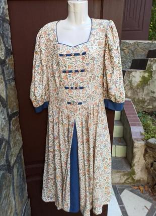 Landhaus платье винтаж баварское