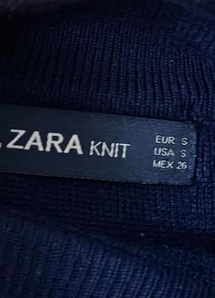 Джемпер в полоску zara knit3 фото