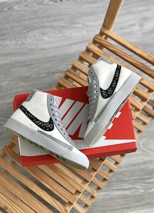 Жіночі кросівки nike blazer mid & dior grey white

женские кроссовки найк